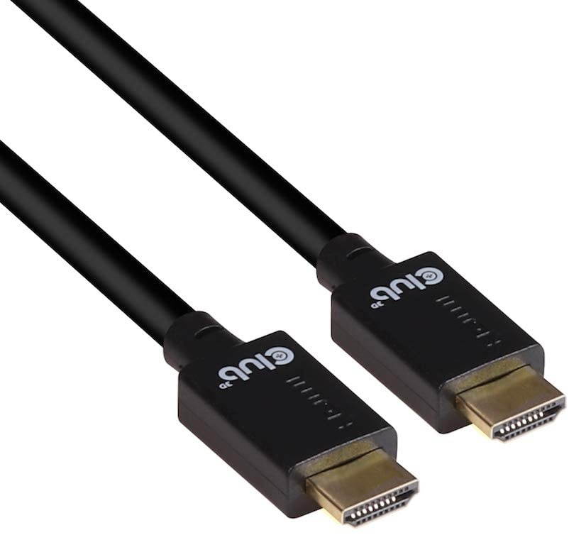 Club 3D CAC-1373 9.84ft Ultra High Speed 120Hz M/M HDMI Cable, Black