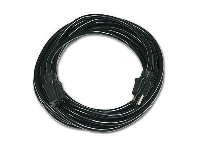 Century Molded 50 ft Black Pro Power SJTW Ext Cord 12/3 Phase D16624050