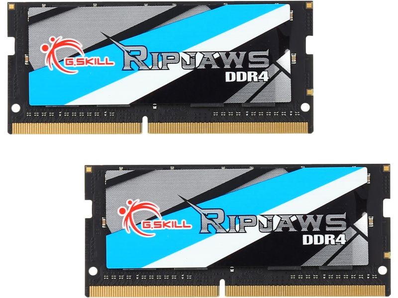 G.SKILL Ripjaws SO-DIMM 8GB 260-Pin DDR4 SO-DIMM DDR4 3200 (PC4 25600) Laptop Memory Model F4-3200C18S-8GRS