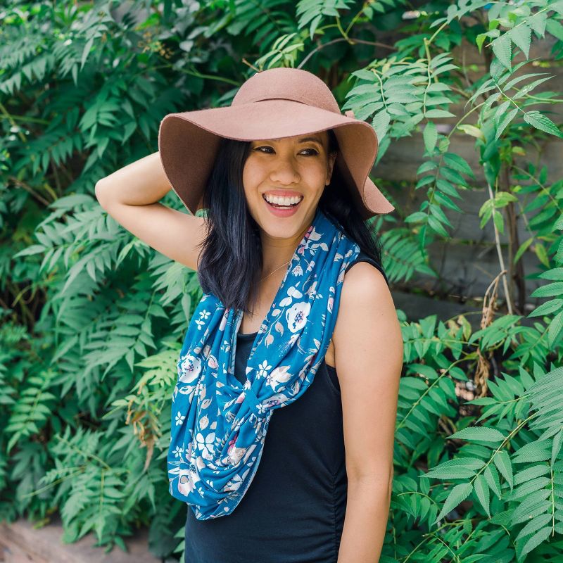 Bebe Au Lait 5-in-1 Nursing Cover - Midnight Floral