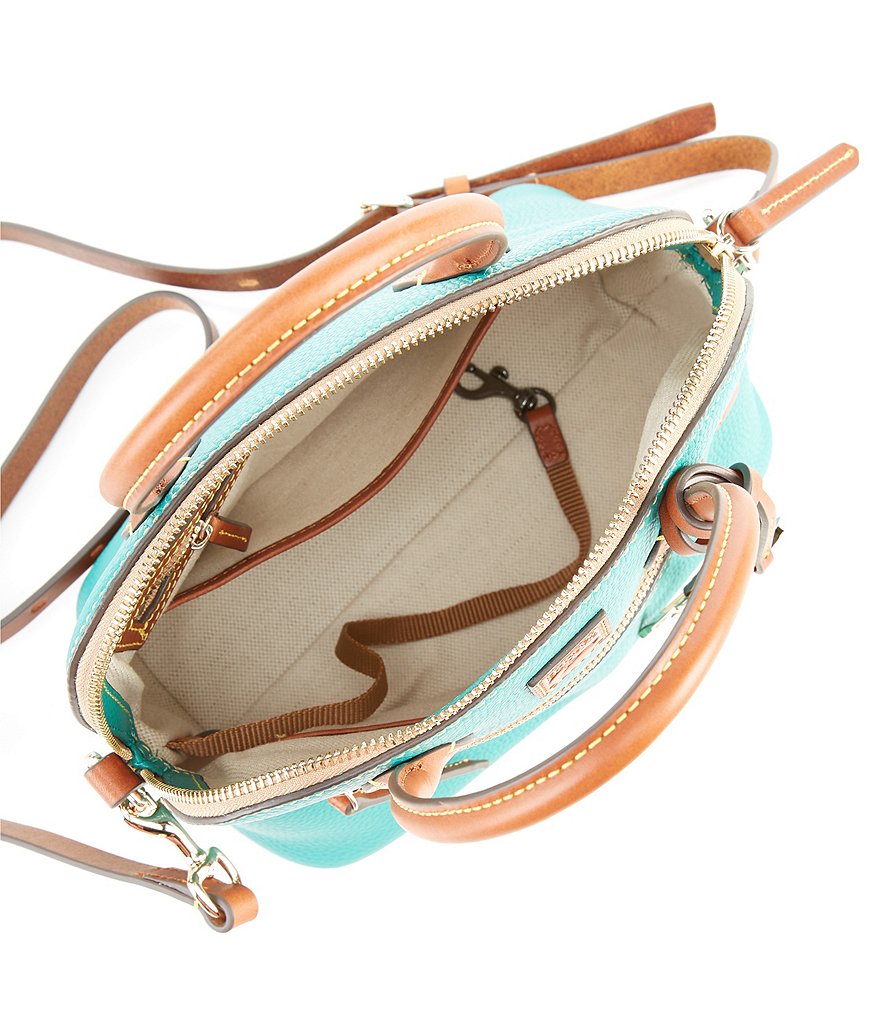 Dooney & Bourke Pebble Collection Domed Satchel Bag