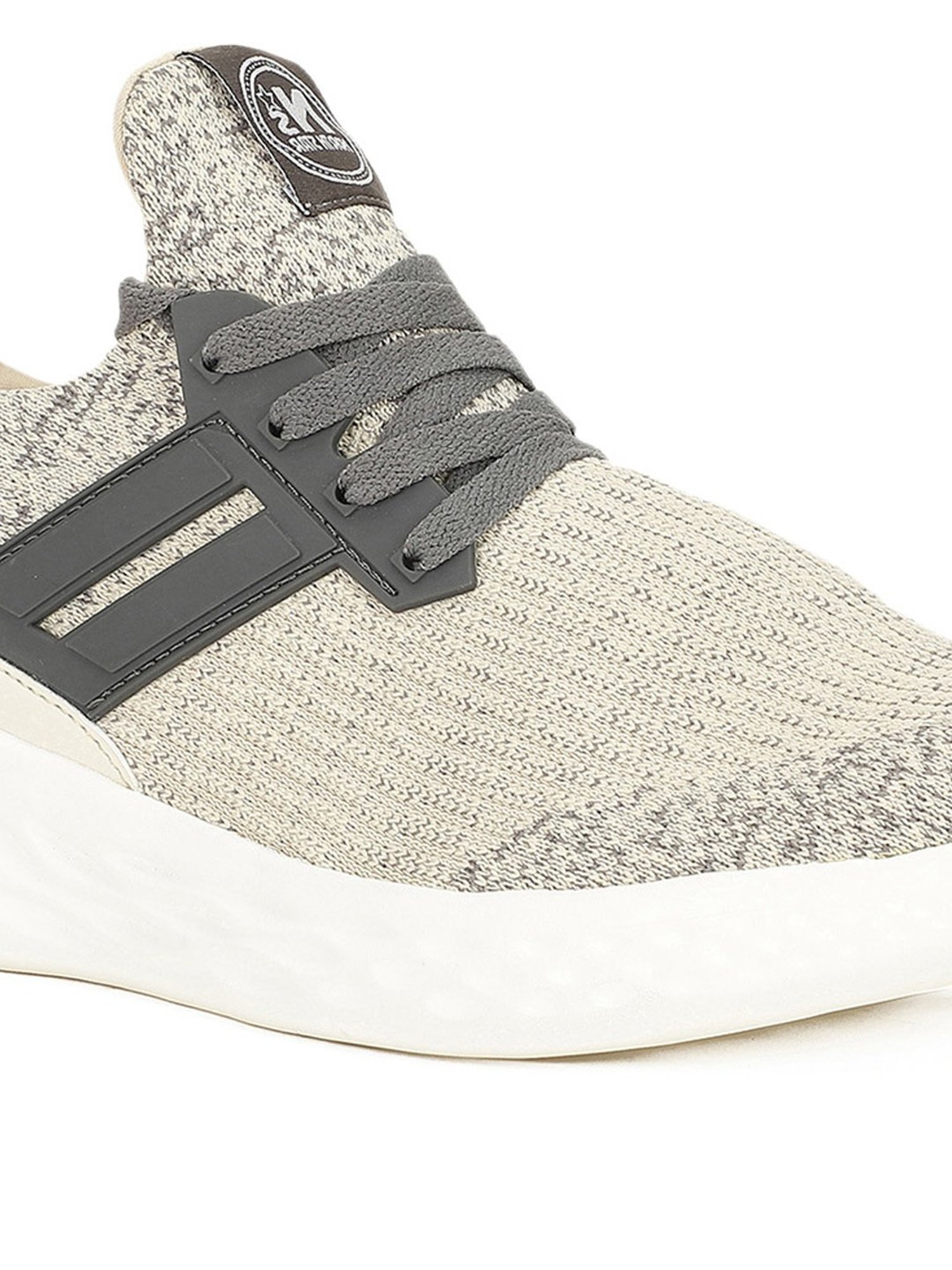 North Star by Bata Men's Beige Running Shoes