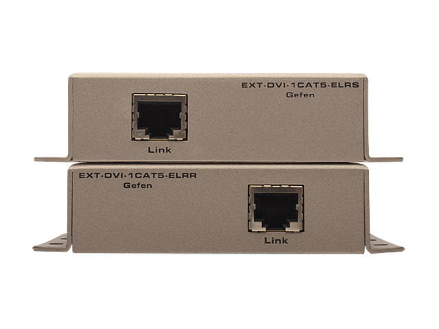 Gefen DVI ELR Extender over one CAT-5 up to 150 meters EXT-DVI-1CAT5-ELR