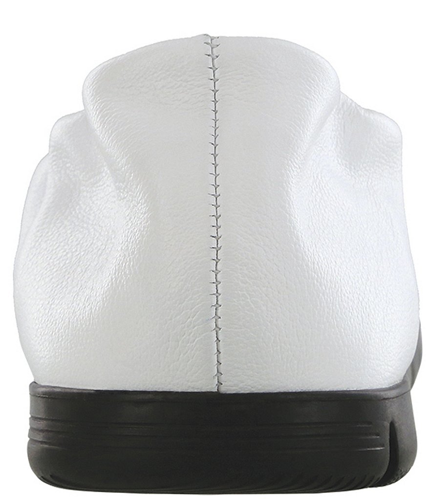 SAS Radiant Leather Ballerina Slip-Ons