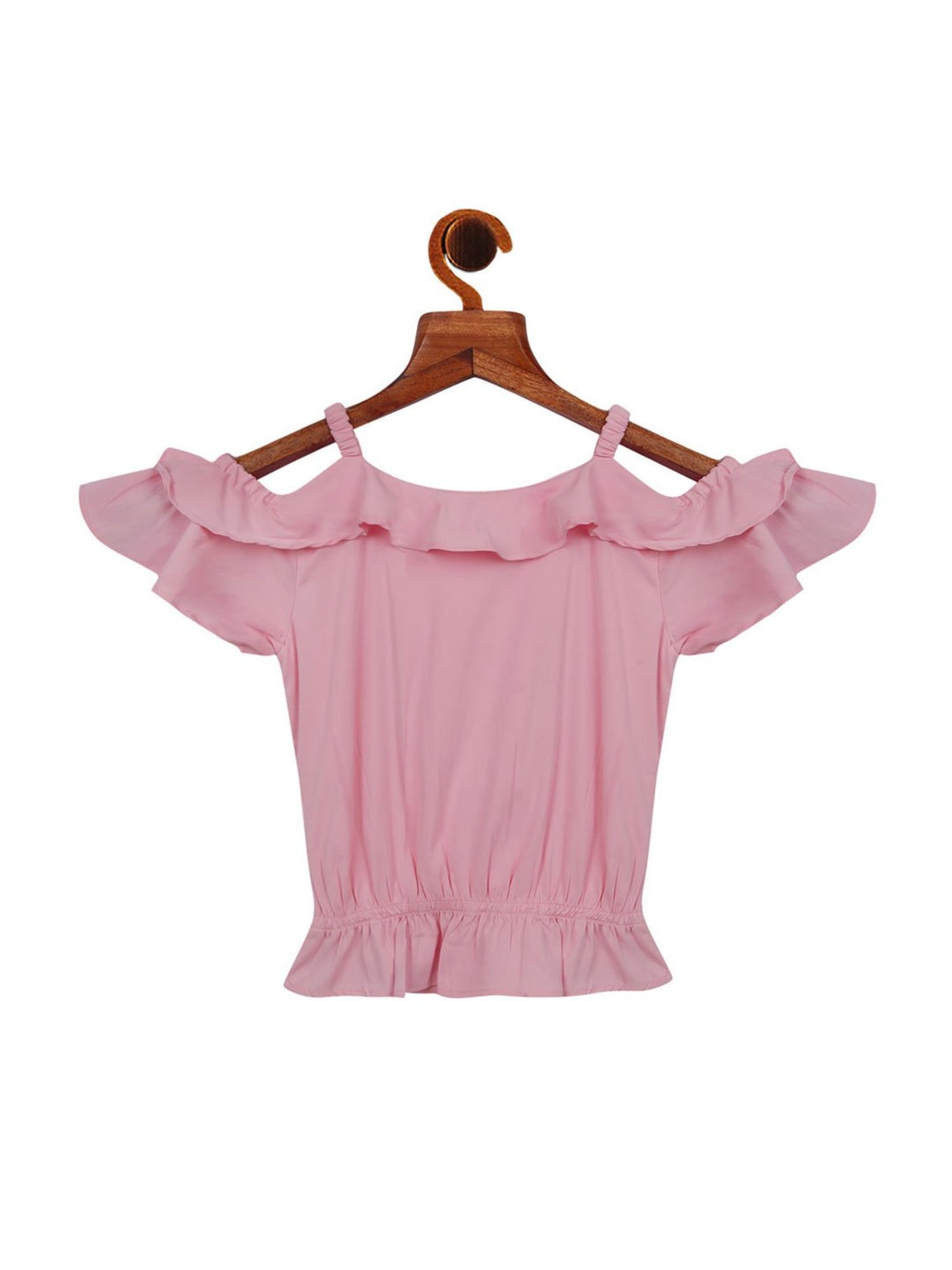 Cutecumber Kids Plum Lace Top