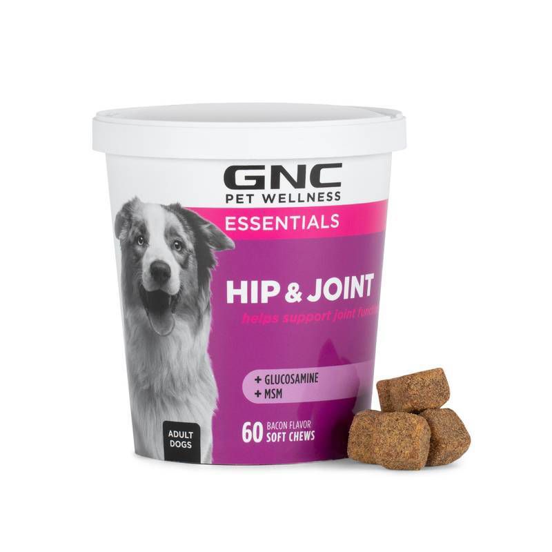 GNC Essential Hip & Joint Dog Soft Chews - 60ct