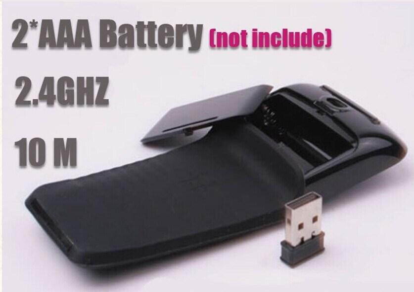 2.4GHz Arc Touch Wireless Mouse Optical Mouse Slim Foldable Flat Mouse Ultrathin Computer Folding Mice Touch Mouse