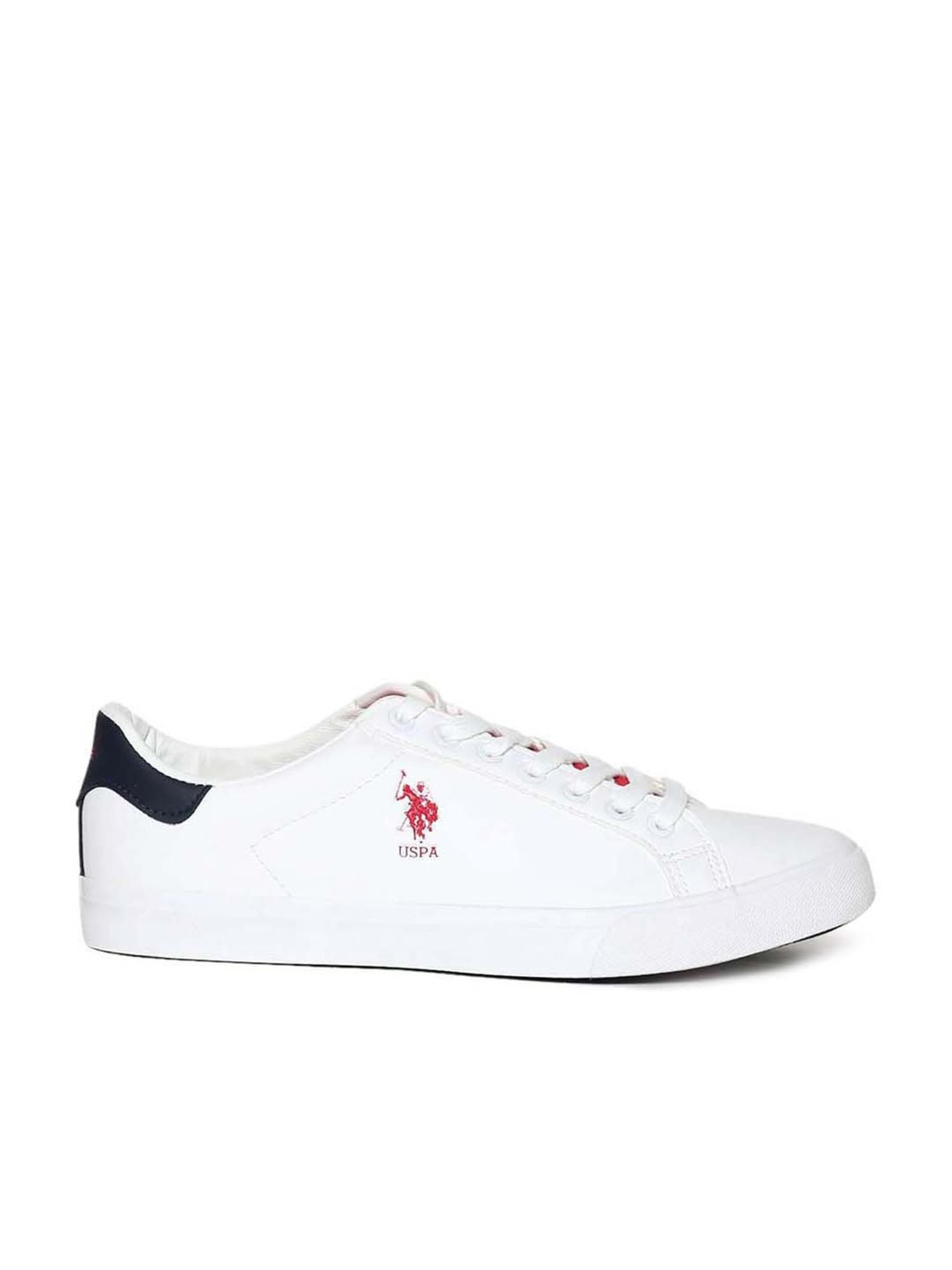 U.S. Polo Assn. Men's MADRYN 2.O White Casual Sneakers