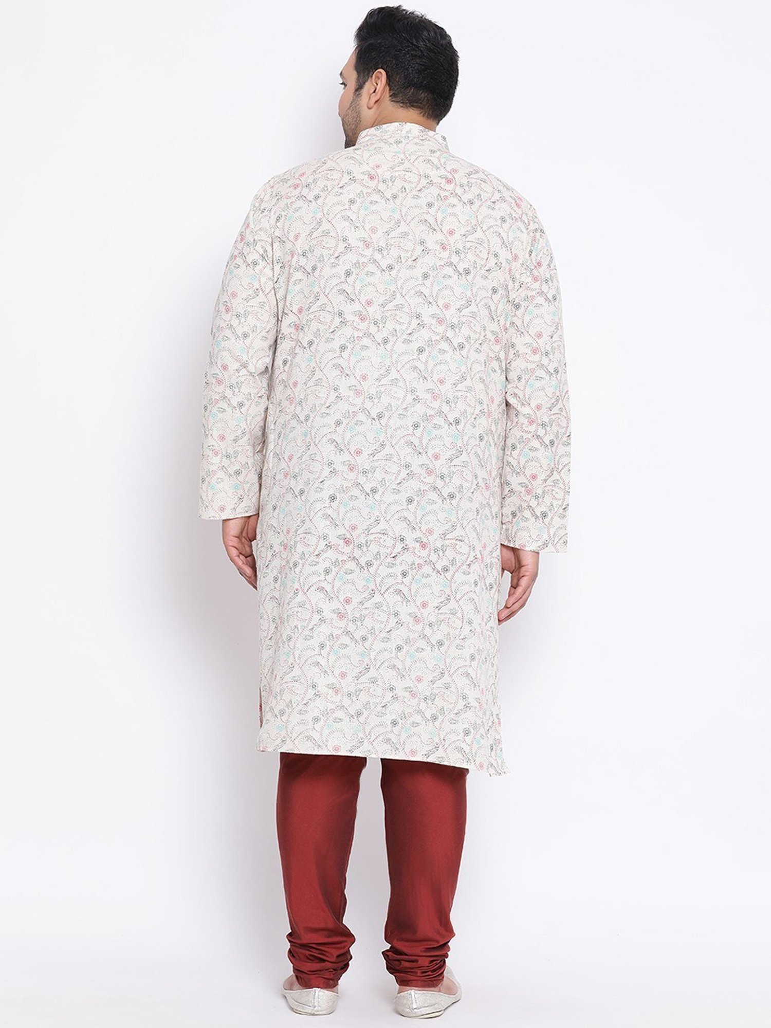 KISAH PLUS Multicolored Regular Fit Printed Kurta