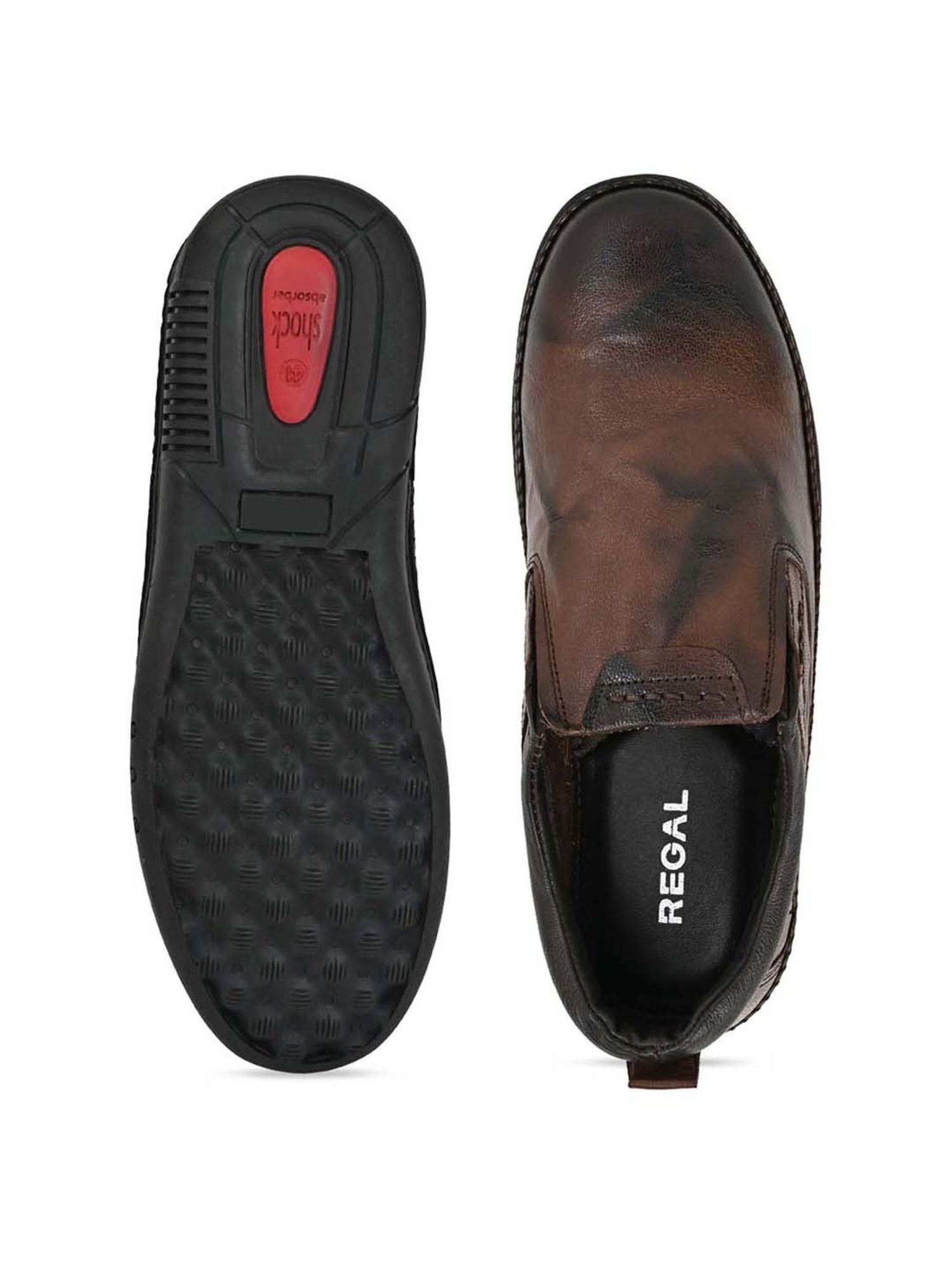 Regal Men's Tan Casual Loafers