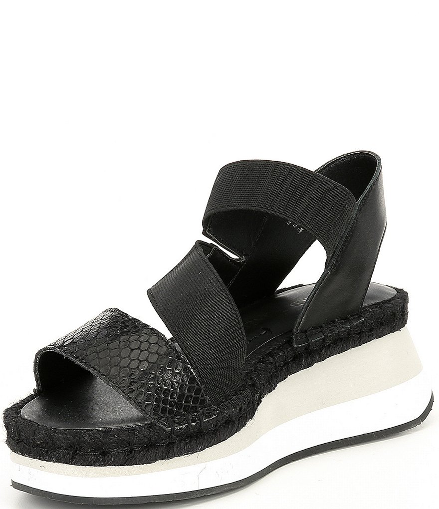 Donald Pliner Sadie Flatform Leather Wedge Sandals