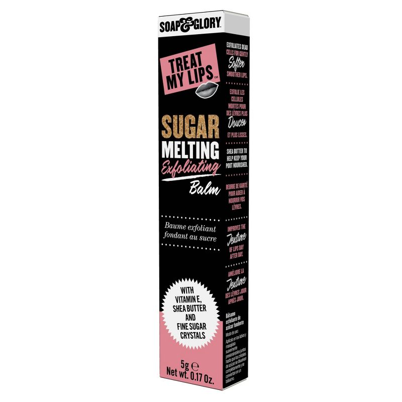 Soap & Glory Treat My Lips Sugar Melting Scrub & Balm - 0.17 fl oz