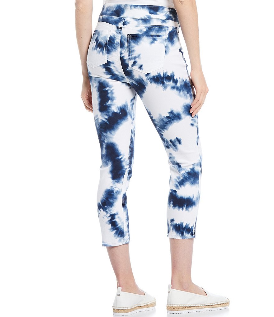 Westbound the HIGH RISE fit Indigo Tie Dye Skinny Crop Jeans