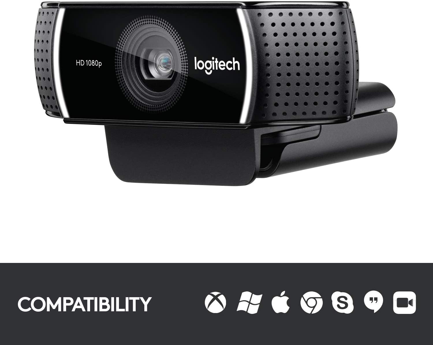 Logitech C922x / C922 Pro Stream Webcam &ndash; Full 1080p HD Camera