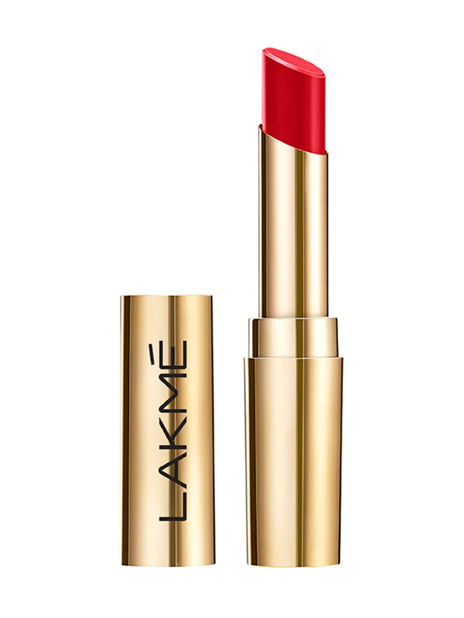 Lakme Glitterati Shine Lipstick Ruby Red - 3.4 gm