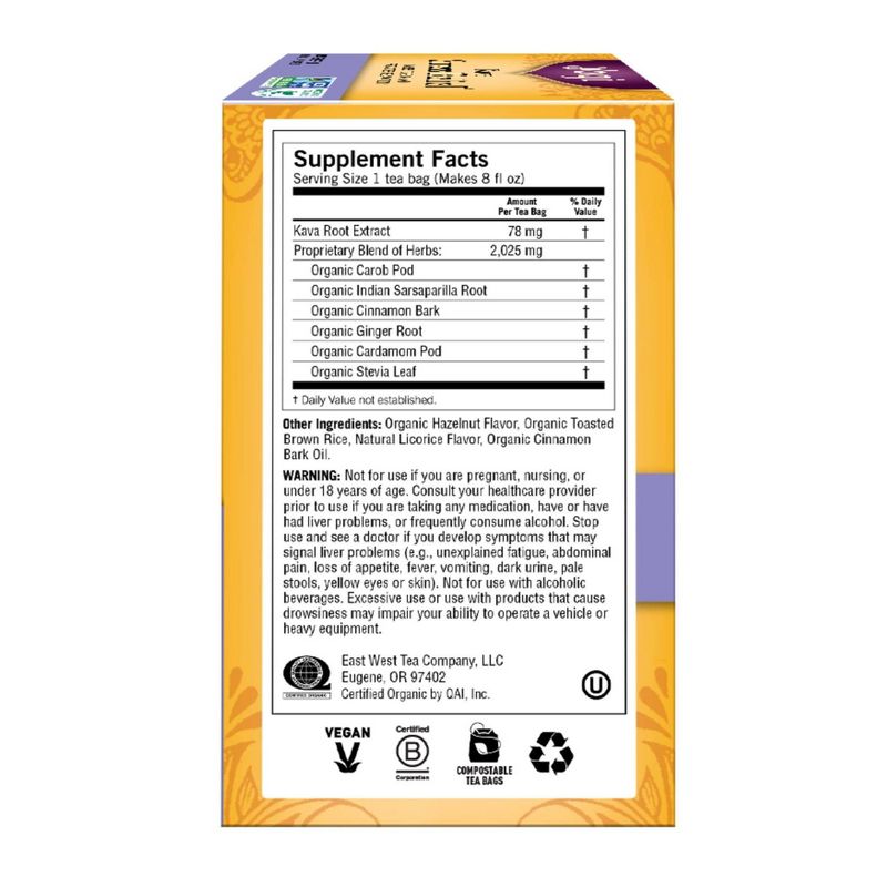 Yogi Tea - Kava Stress Relief Tea - 16ct