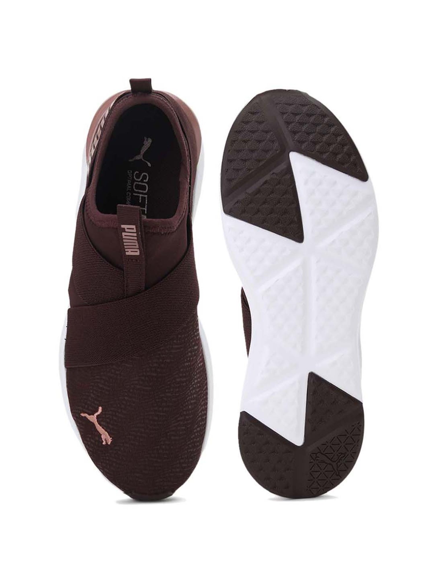 Puma Women's Prowl Fudge Brown Training Shoes