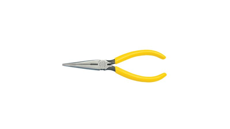 KLEIN TOOLS D203-7 Long Nose Side-Cutting Pliers, 7-Inch