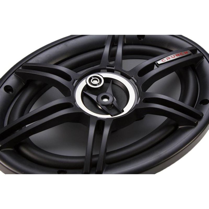 Crunch 400 Watts 6 x 9 Inches 3-Way 4-Ohm Coaxial CS Speakers, Black | CS-693