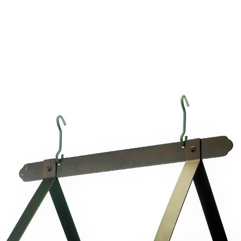 Range Kleen Pot Rack Bookshelf - Stainless Steel