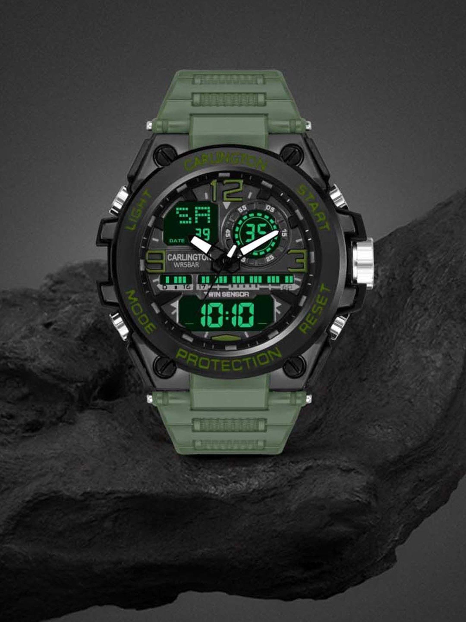 CARLINGTON Endurance 3377 Analog-Digital Watch for Men