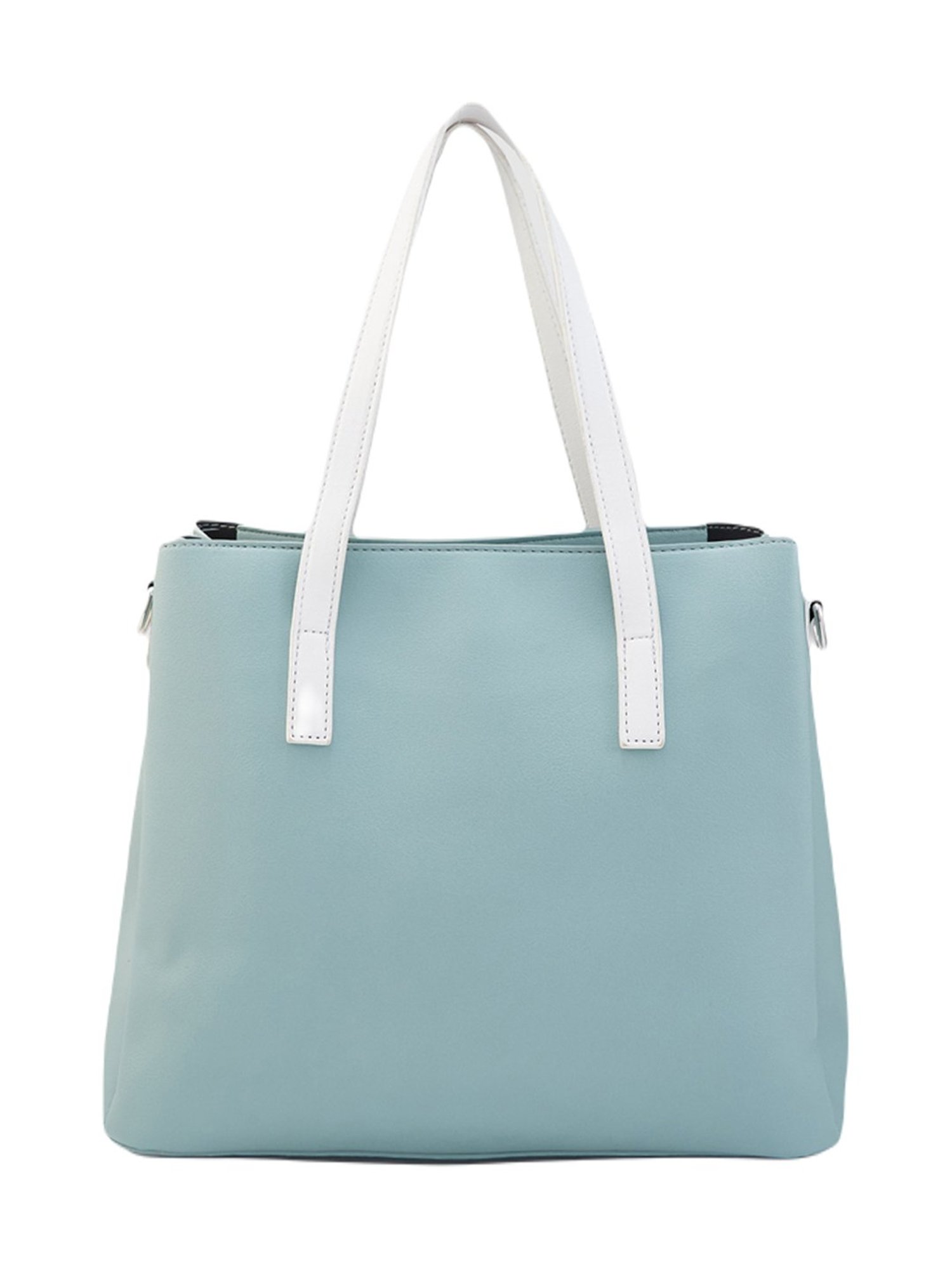 Globus Iceberg Blue Solid Medium Handheld Handbag