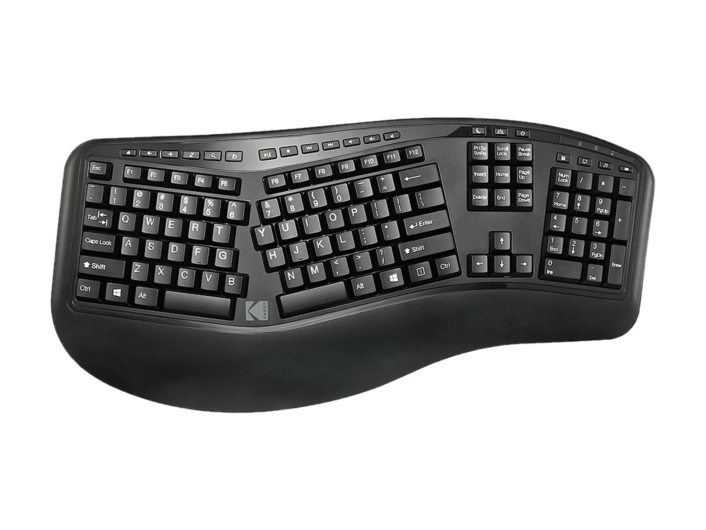 Kodak TRUFORM 1500 Wireless Ergonomic Keyboard and Mouse