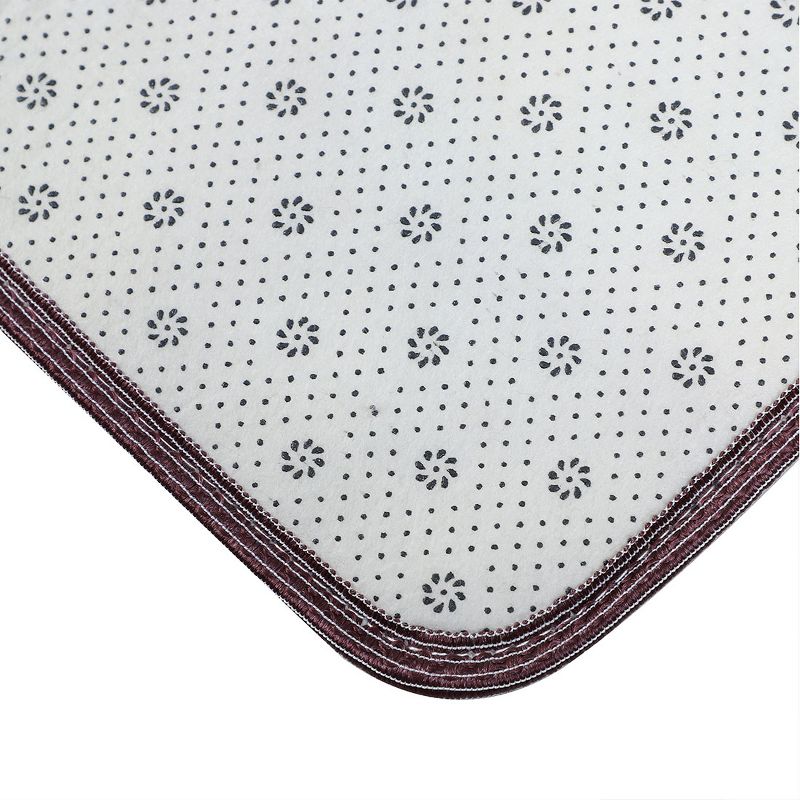 1'4"x2'4" Rectangle Indoor and Outdoor Floor Mat Multicolored - PiccoCasa