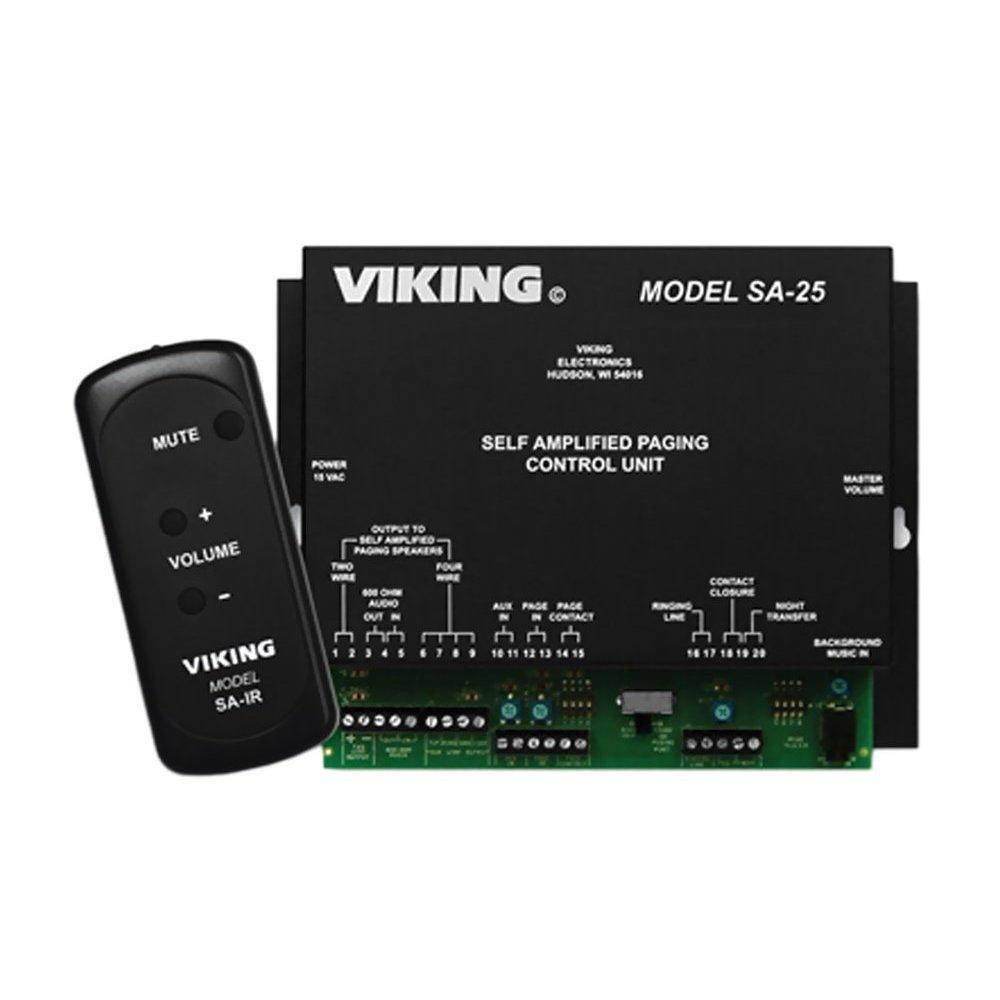 Viking Electronics SA-25 Self Amplified Paging System Control