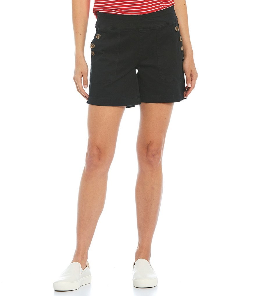 Westbound Button Pocket Detail Pull-On Shorts