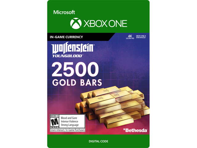 Wolfenstein: Youngblood: 1100 Gold Bars Xbox One [Digital Code]