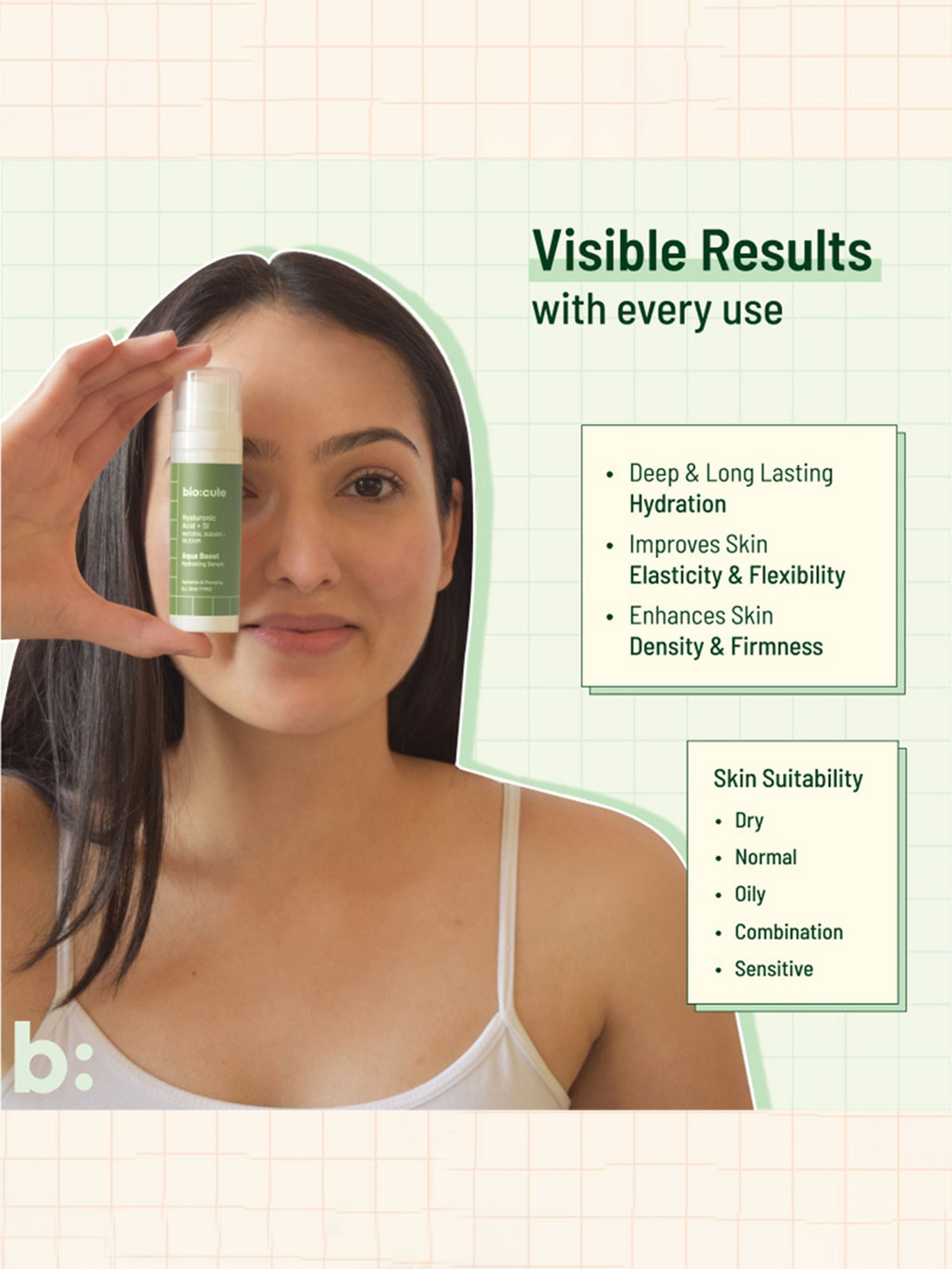 Biocule Aqua Boost Hydrating Serum - 30 ml