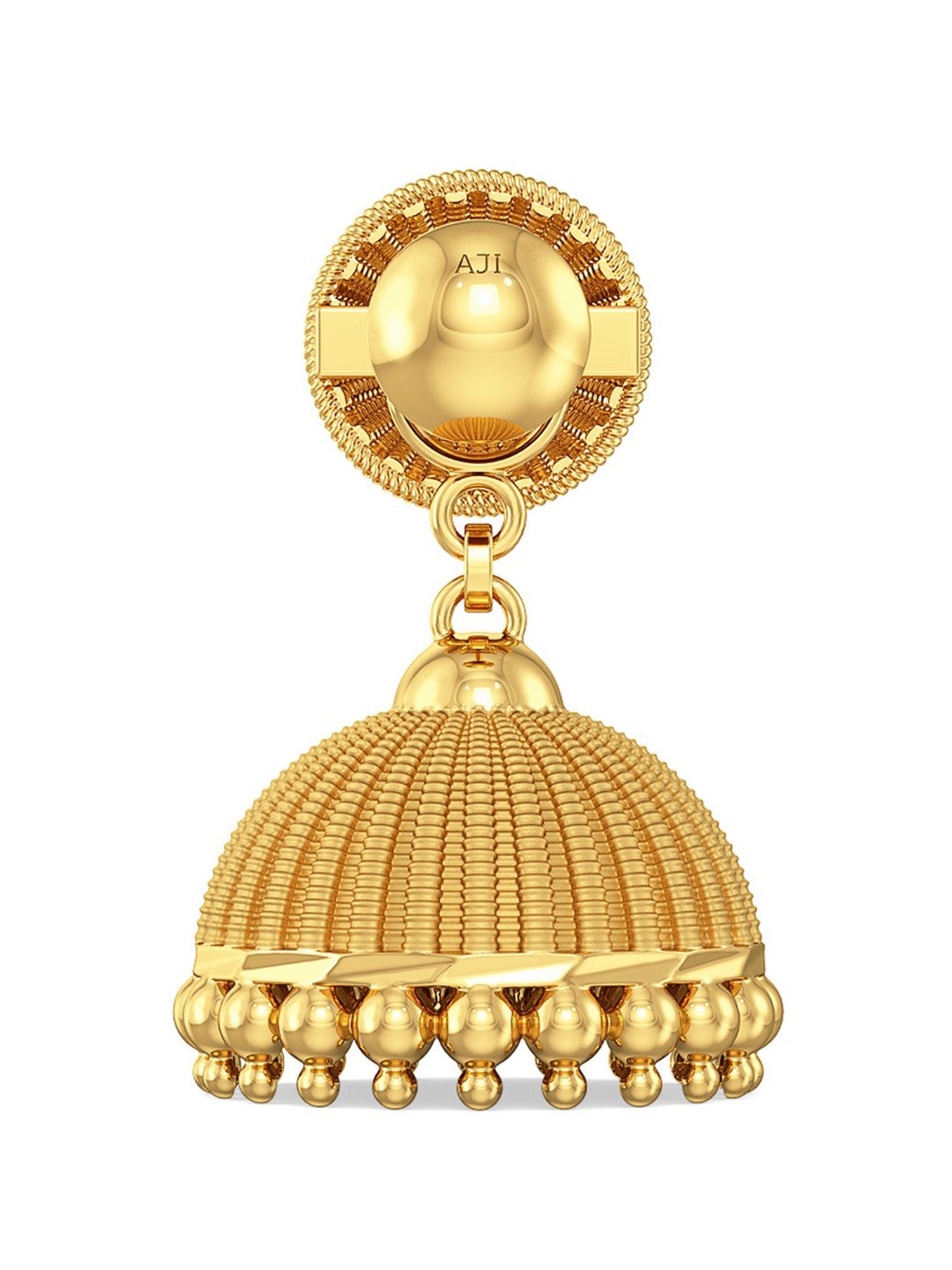P.C. Chandra Jewellers 14 kt Gold Earrings