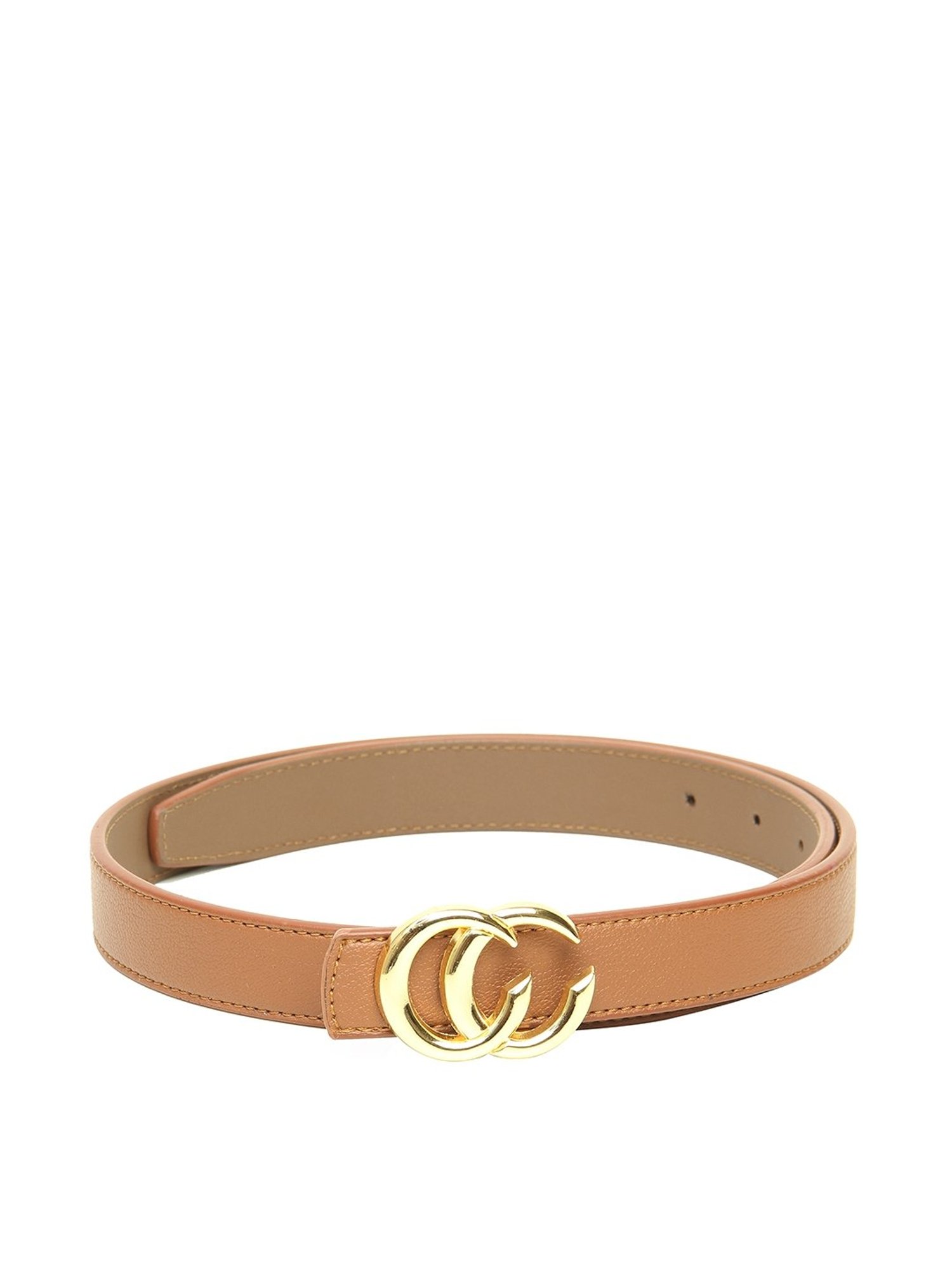 Calvadoss Tan Waist Belt for Women