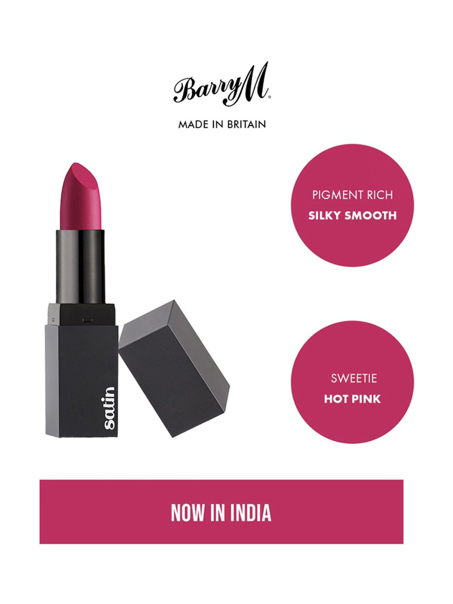 Barry M Satin Lip Paint Sweetie - 3.5 gm