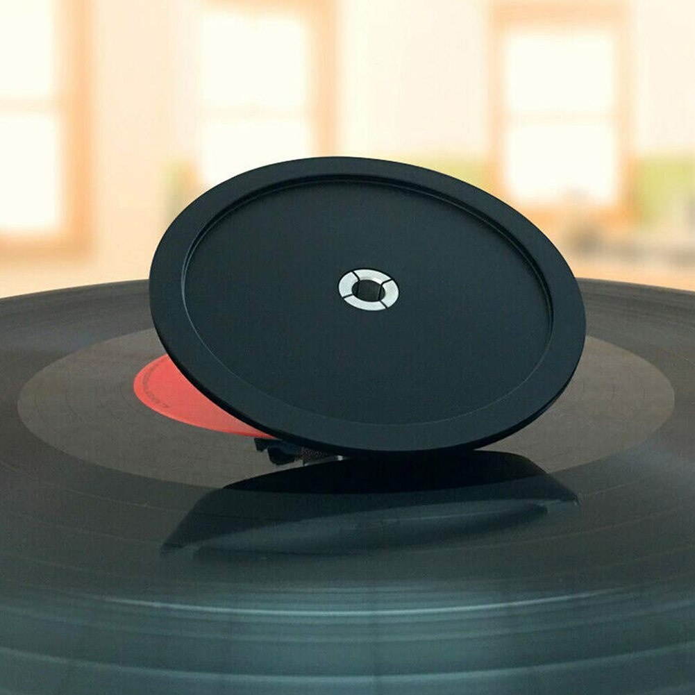 Stable Fixing Accessories Anti Shock Vinyl Turntables Steel Home Record Stabilizer Press Down Replacement Easy Apply Universal