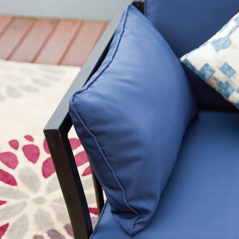 Corner Armless Patio Loveseat - Patio Festival