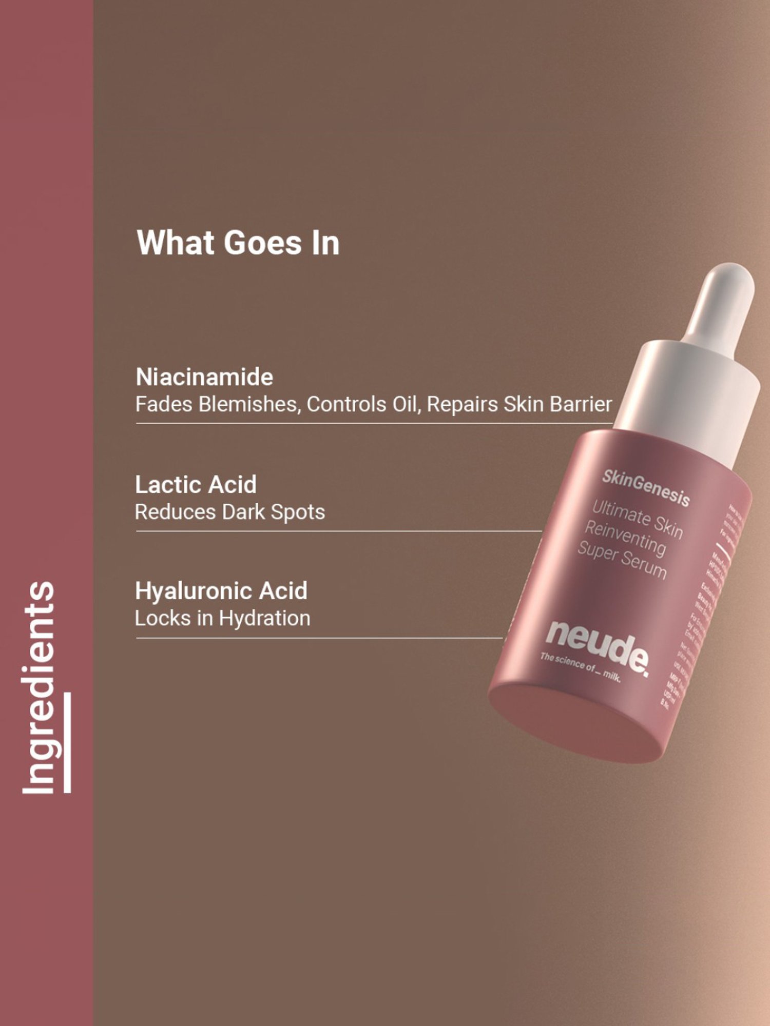 Neude SkinGenesis Ultimate Skin Reinventing Super Serum - 30 ml