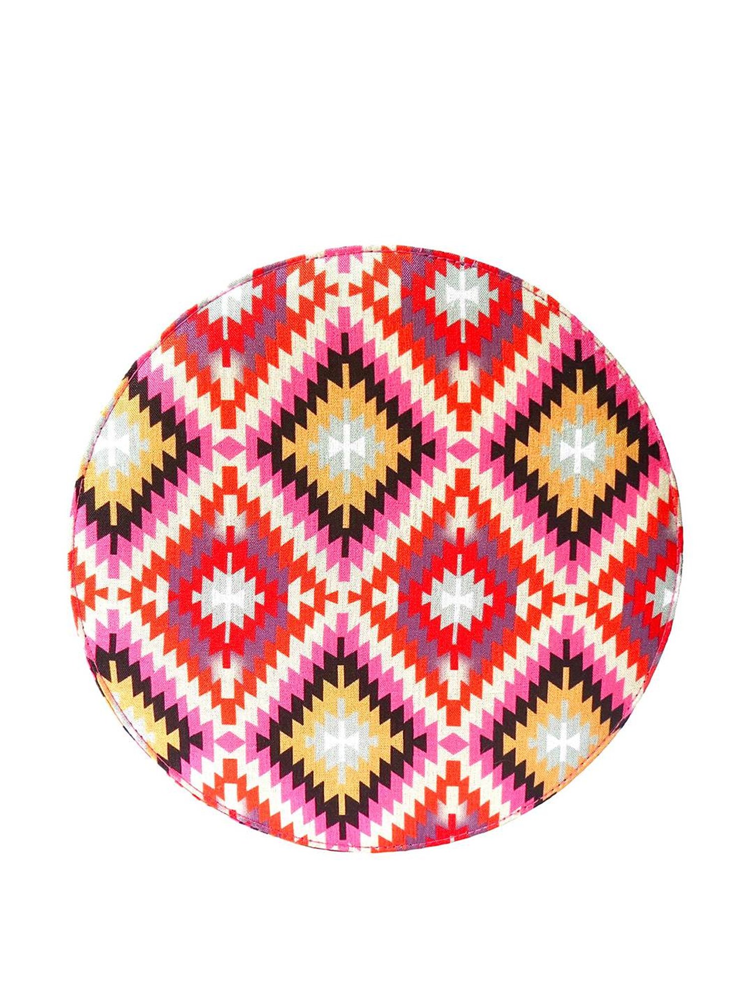 Tarini Nirula Pink & Red Silk Clutch