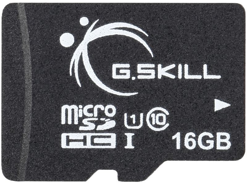 G.Skill 64GB microSDXC UHS-I/U1 Class 10 Memory Card with Adapter (FF-TSDXC64GA-U1)
