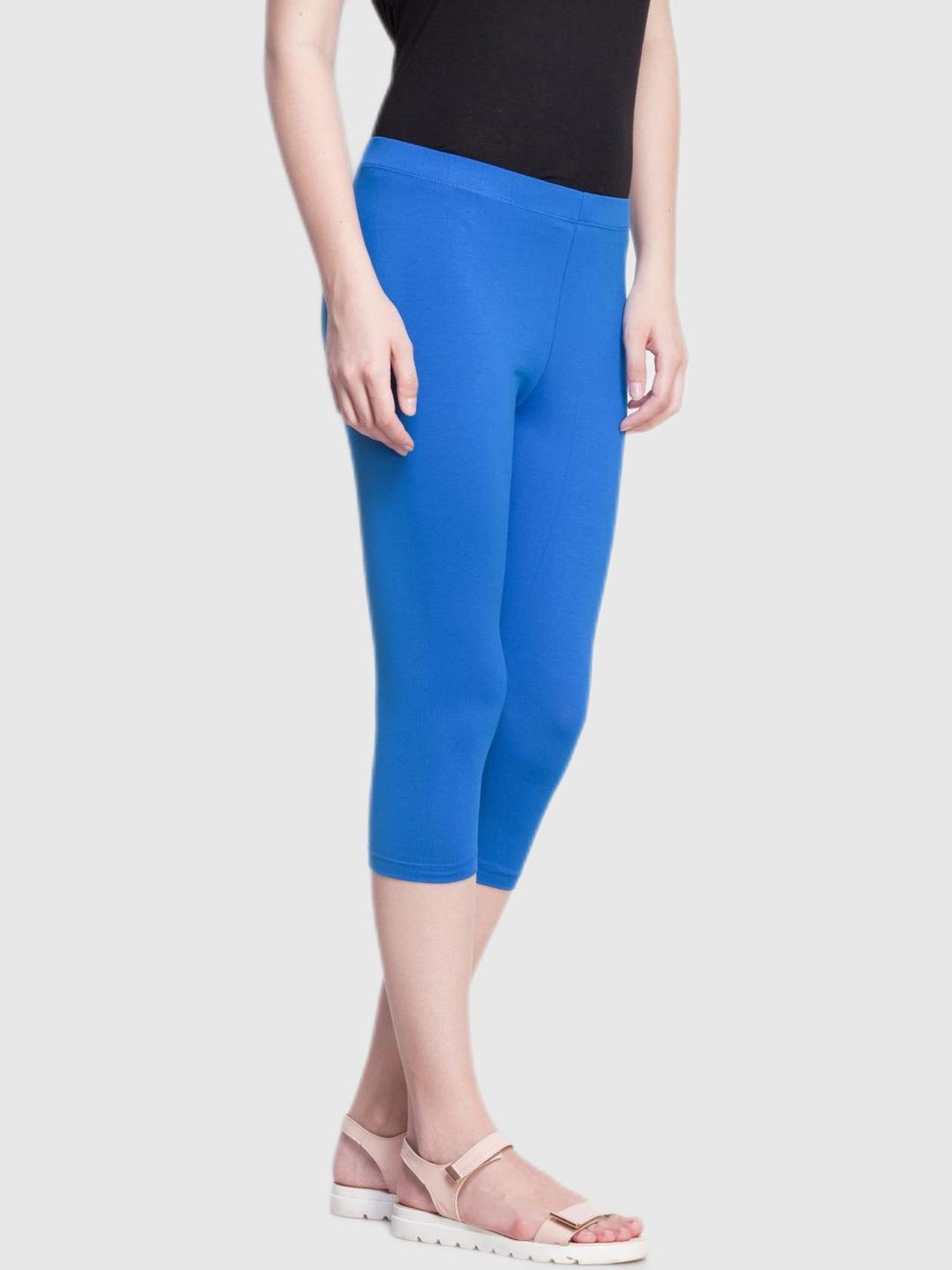 Dollar Missy Blue Skinny Fit Capris