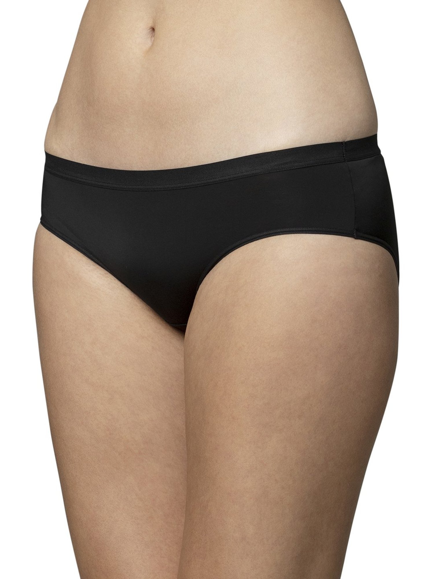 Triumph Black Plain Panties - Pack Of 2