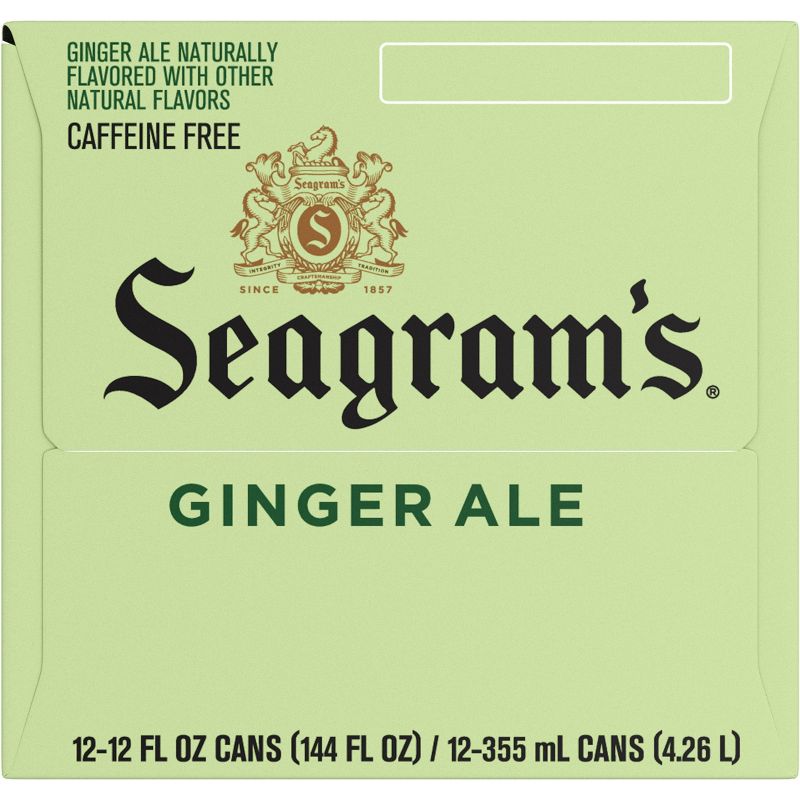 Seagram's Ginger Ale - 12pk/12 fl oz Cans
