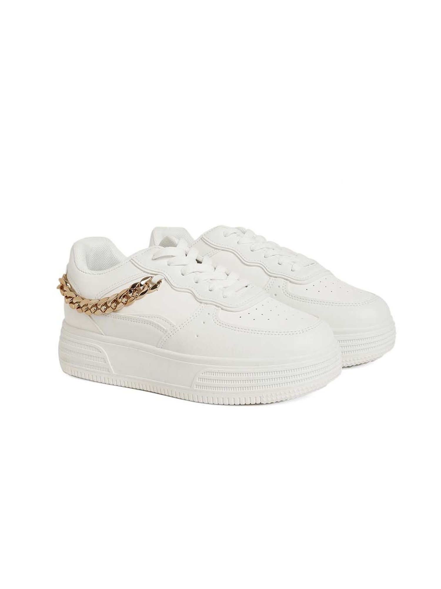 Mozafia Women's White Sneakers