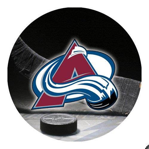 Avalanche Hockey Round THICK Mousepad Mouse Pad Great Gift Idea Colorado