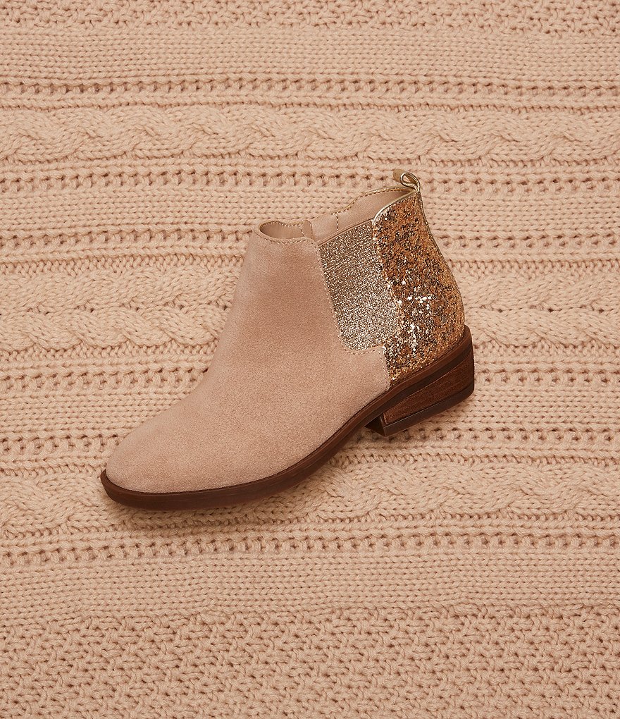 Copper Key Girls' Dazzler Glitter Back Booties (Infant)