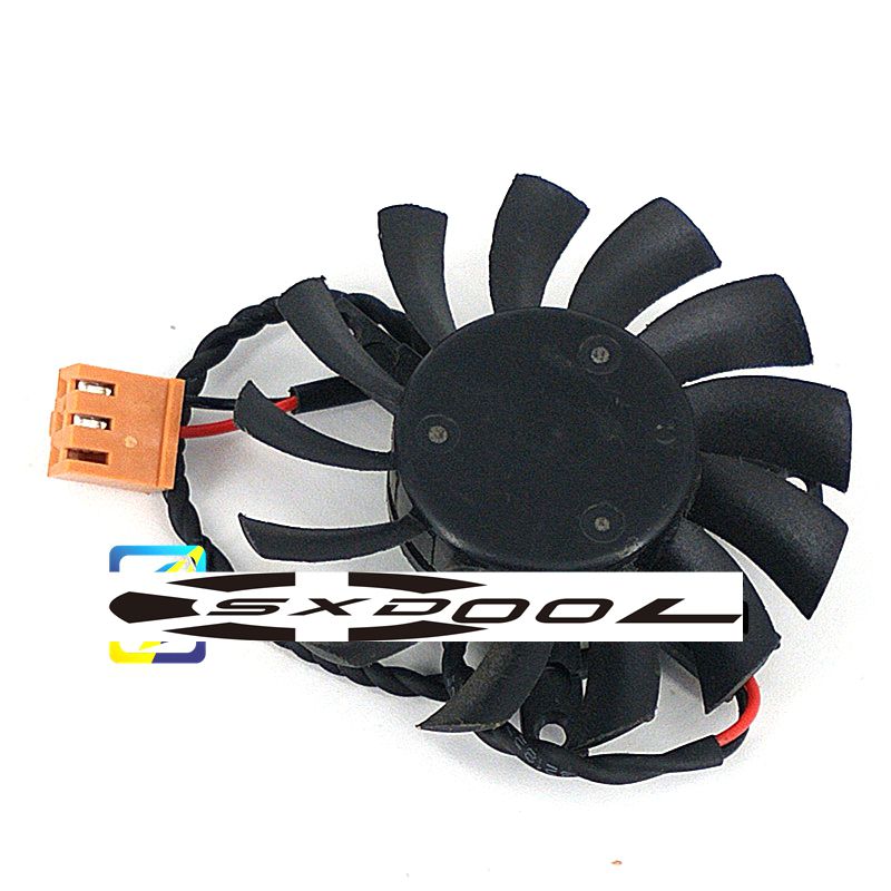 EVERFLOW T055010SH 5V 0.40A diameter 45mm hole pitch 27*35*35MM graphics card fan