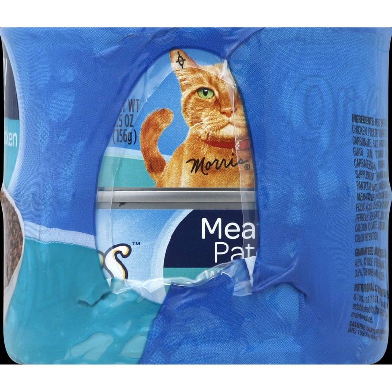 9Lives Meaty Paté with Real Chicken & Tuna Wet Cat Food - 5.5oz/4ct Pack