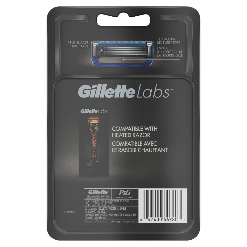 Gillette Labs Heated Razor Blade Refills - 8ct