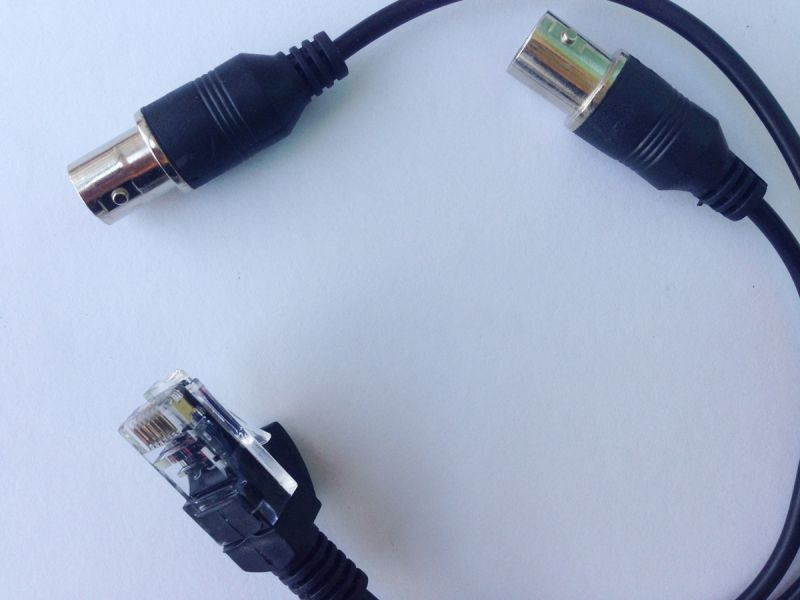 5 units - RJ48 to BNC Convertor Cable For E1 Card,T1 / E1 Cable